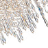 Flush luminaire in Chrome LL00200